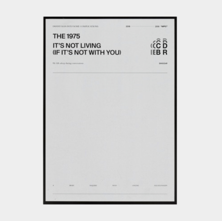 The 1975 – It’s Not Living (If It’s Not With You)
